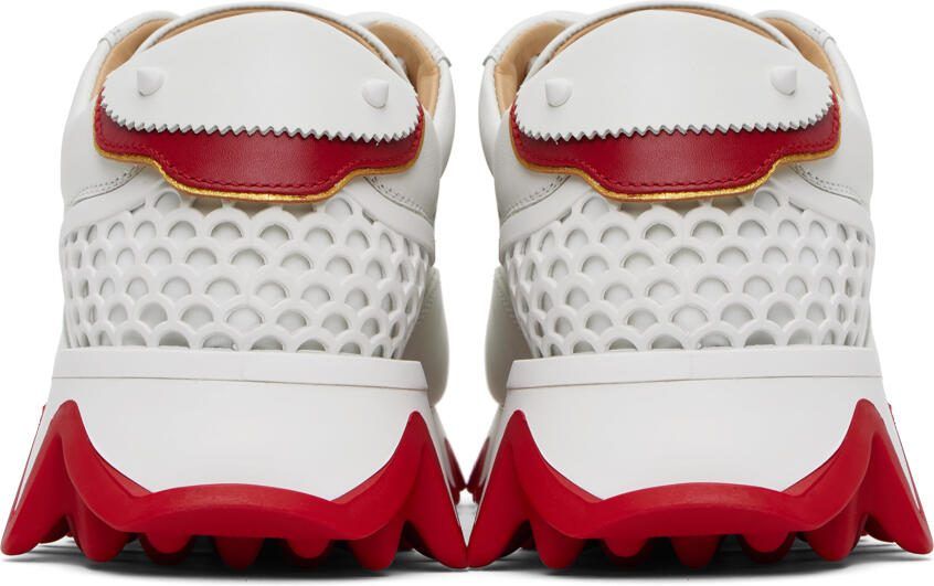 Christian Louboutin White Loubishark Sneakers