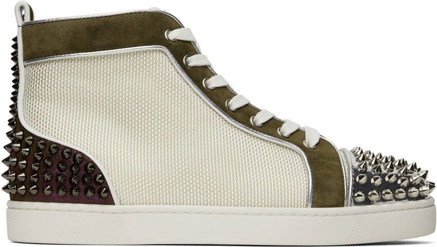 Christian Louboutin Multicolor Lou Spikes 2 Sneakers