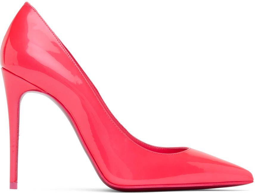 Christian Louboutin Pink Kate 100 Heels - Picture 4