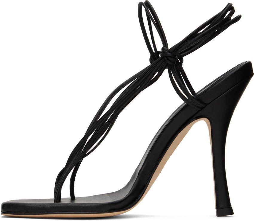 Christopher Esber Black Rosa Strappy Heels - Picture 2