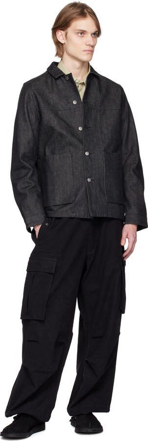 Clarks Originals Black Suede Desert Trek Derbys - Picture 5