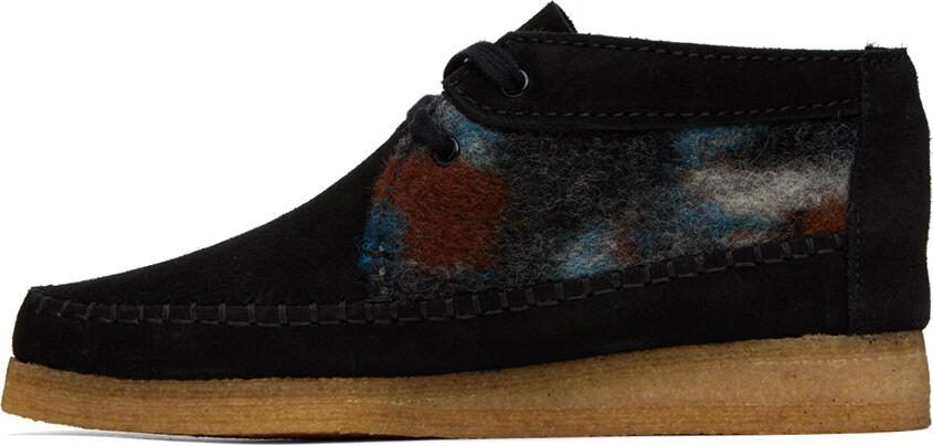 Clarks Originals Black Weaver Desert Boot - Picture 3