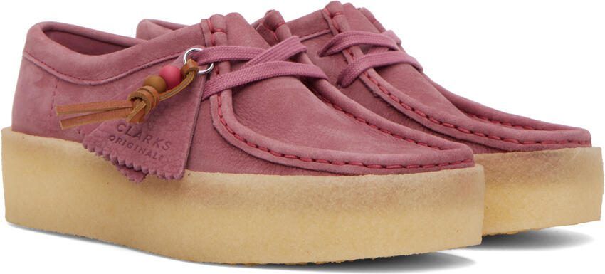 Clarks Originals Burgundy Wallabee Cup Oxfords - Picture 2
