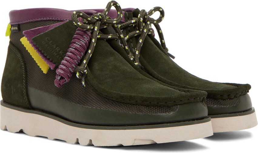 Clarks Originals Khaki Wallabee 2 Desert Boots - Picture 2