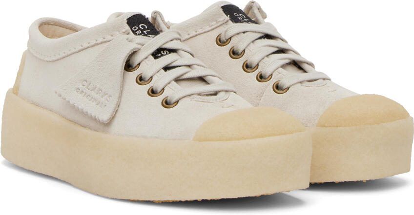Clarks Originals Off-White Tor Hoop Sneakers - Picture 2
