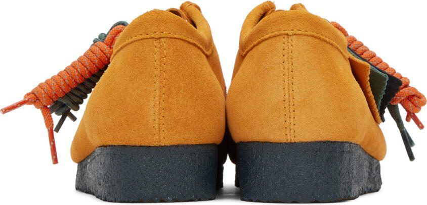Clarks Originals Yellow  Blue Wallabee Oxfords - Picture 2