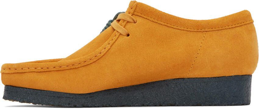 Clarks Originals Yellow  Blue Wallabee Oxfords - Picture 3