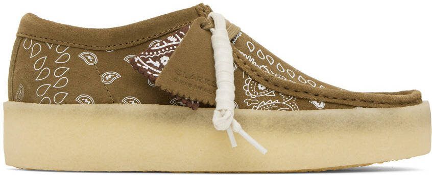 Clarks Originals Khaki Wallabee Cup Oxfords - Picture 5