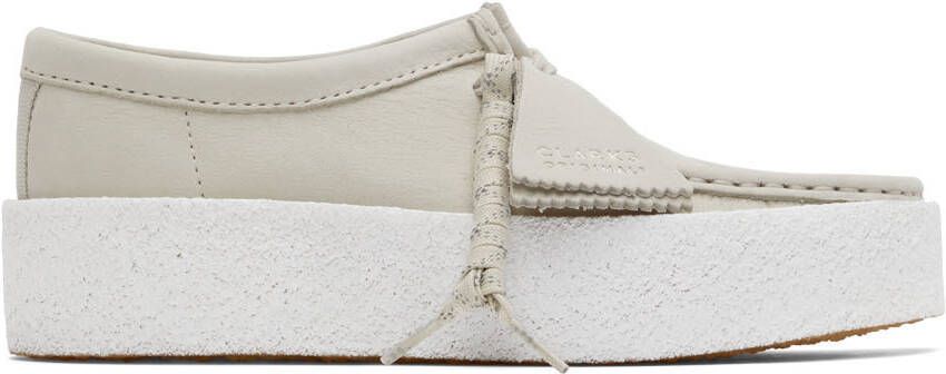 Clarks Originals Off-White Wallabee Cup Derbys
