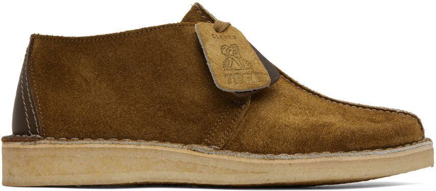 Clarks Originals Tan Desert Trek Oxfords - Picture 5