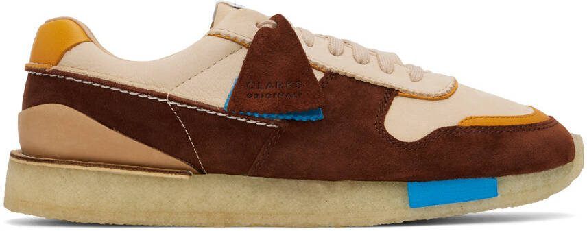 Clarks Originals Tan Tor Run Sneakers - Picture 5