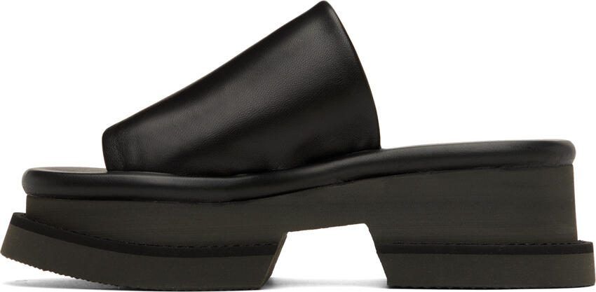 Clergerie Black Faith Sandals - Picture 3