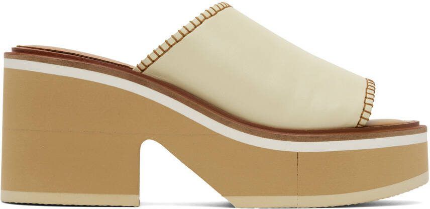 Clergerie Off-White Cessy Heeled Sandals