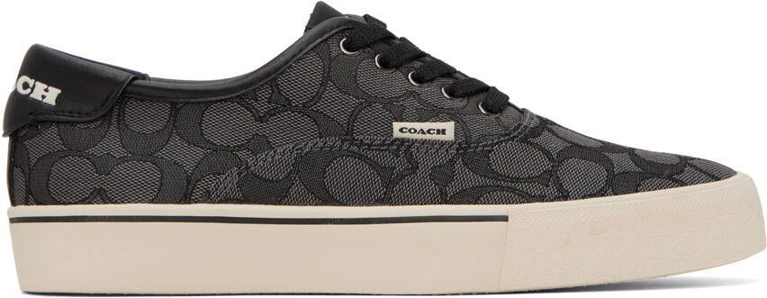 Coach 1941 Black Skate Sneakers - Picture 5