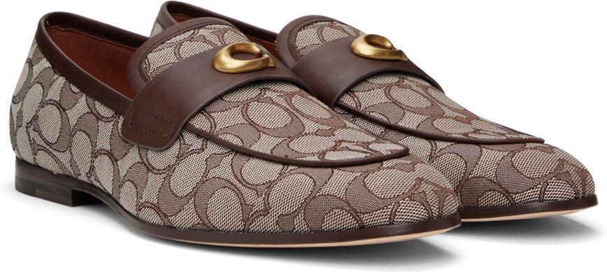 Coach 1941 Brown Sculpted Loafers - Picture 2