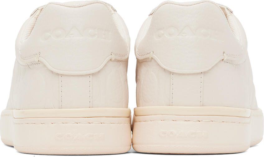 Coach 1941 Off-White Lowline Signature Sneakers
