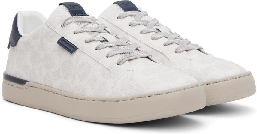 Coach 1941 White  Navy Lowline Sneakers - Picture 2