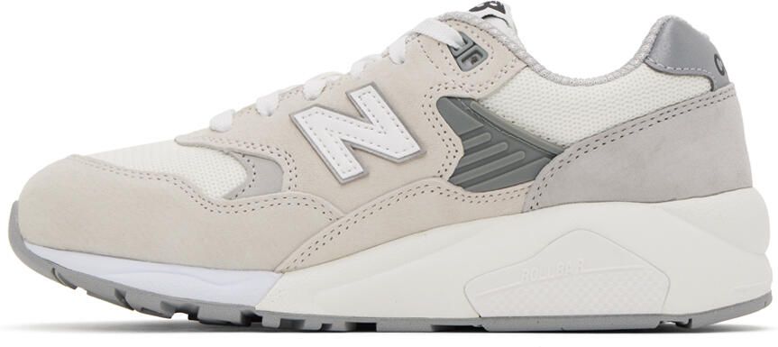 Comme des Garçons Homme Beige  Gray New Balance Edition 580 Sneakers - Picture 3