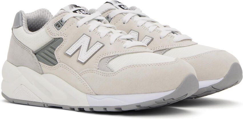 Comme des Garçons Homme Beige  Gray New Balance Edition 580 Sneakers - Picture 2