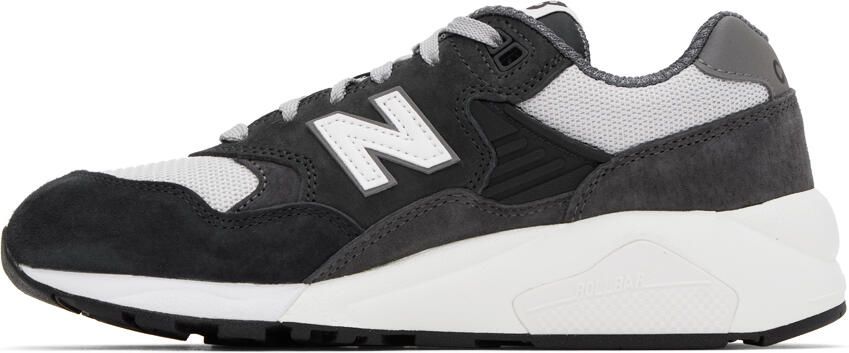 Comme des Garçons Homme Black  Gray New Balance Edition MT580 Sneakers - Picture 3