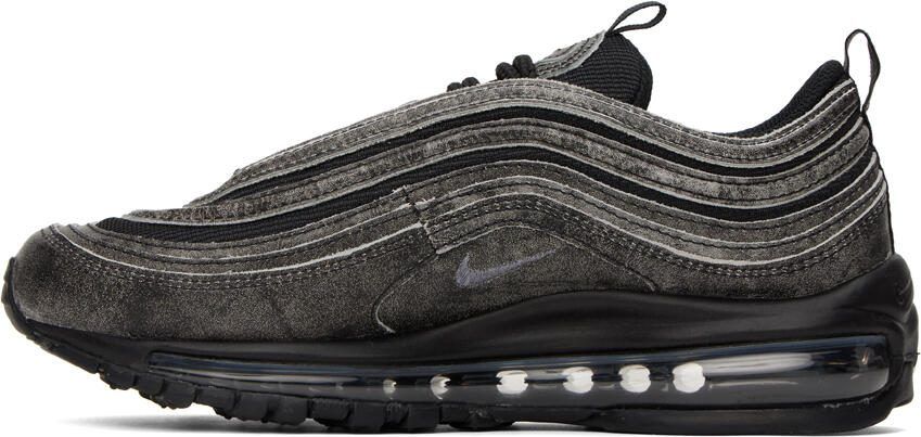 Comme des Garçons Homme Plus Black  Gray Nike Edition Air Max 97 Sneakers - Picture 3