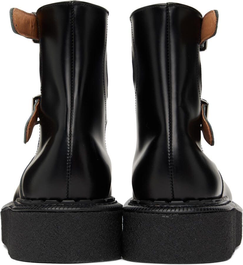 Comme des Garçons Homme Plus Black George Cox  John Moore Edition Double Strap Boots