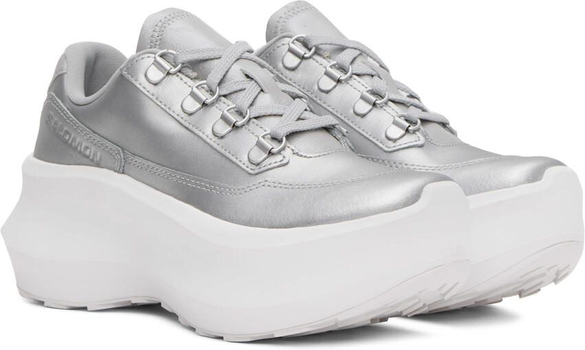 Comme des Garçons Silver Salomon Edition SR811 Sneakers - Picture 2