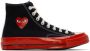 Comme des Garçons Play Off-White  Red Converse Edition PLAY Chuck 70 High-Top Sneakers - Thumbnail 1