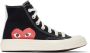 Comme des Garçons Play Black  White Converse Edition PLAY Chuck 70 High Top Sneakers - Thumbnail 12