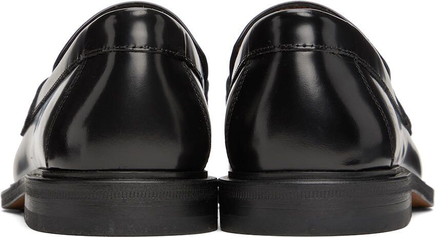 Common Projects Black Leather Loafers