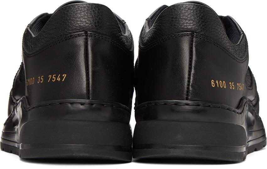 Common Projects Black Track Technical Sneakers