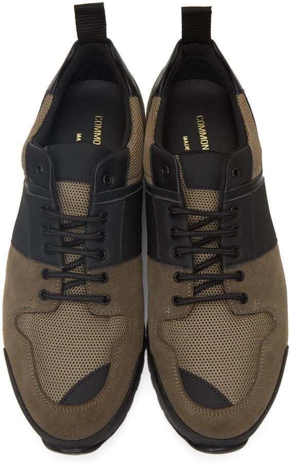 Common Projects Brown Track Technical Low Sneakers - Picture 2