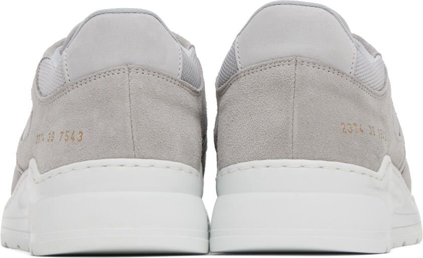 Common Projects Gray  White Track 80 Sneakers
