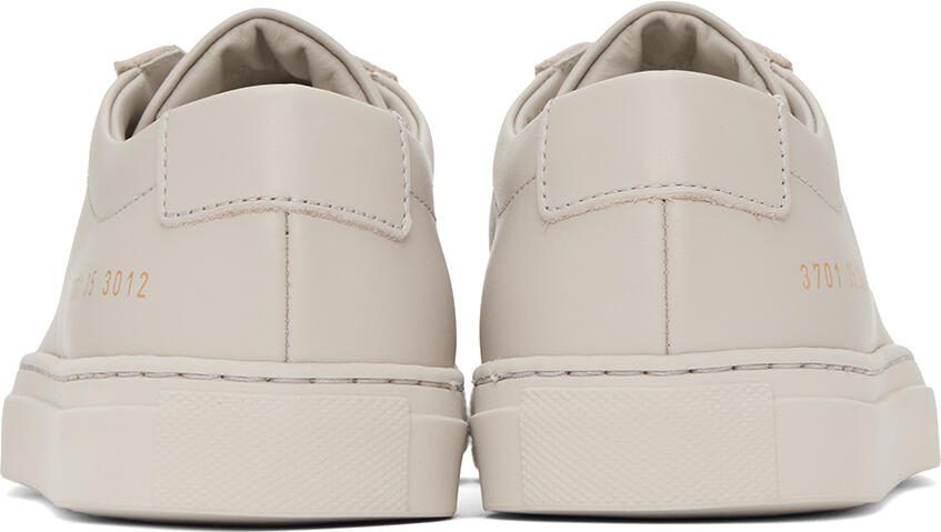 Common Projects Gray Original Achilles Low Sneakers