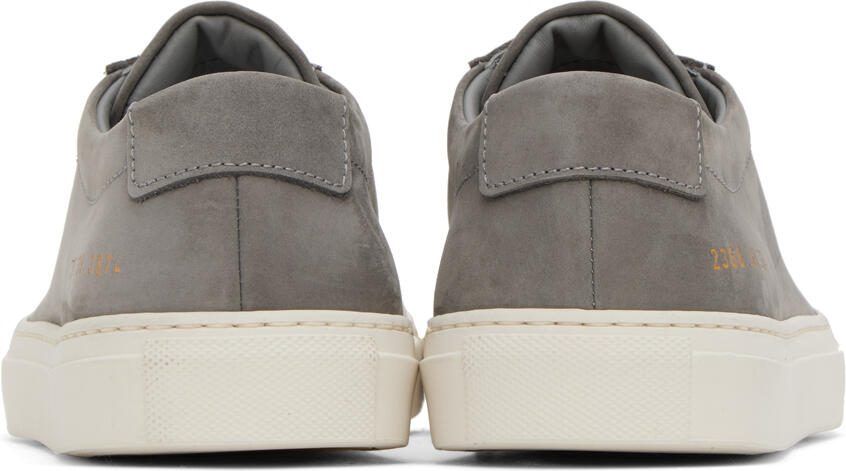 Common Projects Gray Original Achilles Low Sneakers