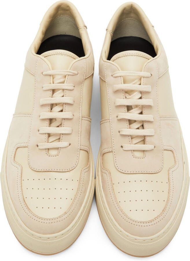 Common Projects Leather BBall Low Sneakers