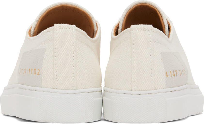 Common Projects Off-White Tournament Low Sneakers