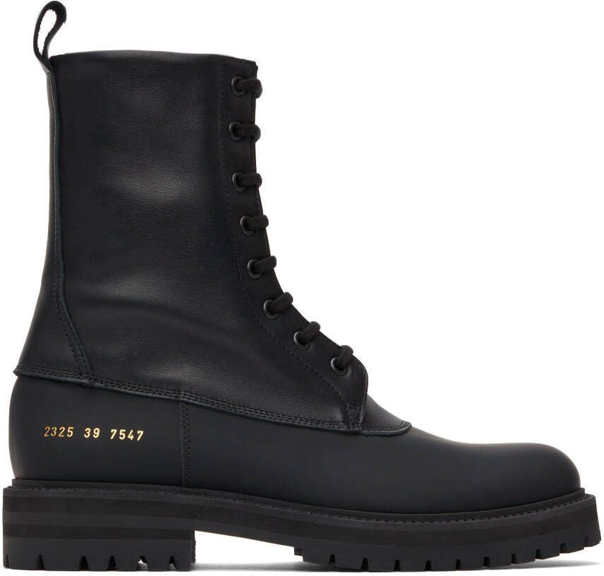 Common Projects Rubber Technical Lace-Up Boots - Picture 4