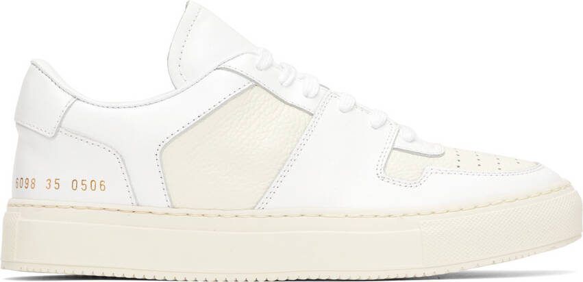 Common Projects White Decades Sneakers - Picture 5