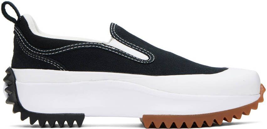 Converse Black  White Run Star Hike Sneakers - Picture 4