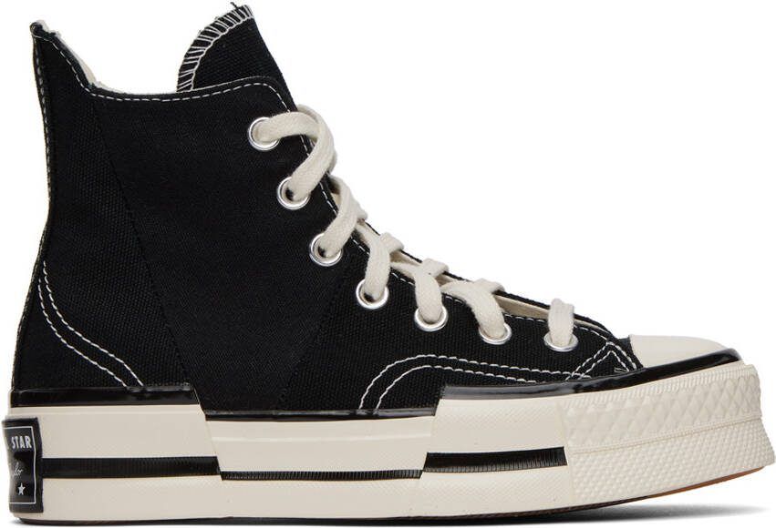 Converse Black Chuck 70 Plus High Top Sneakers - Picture 6