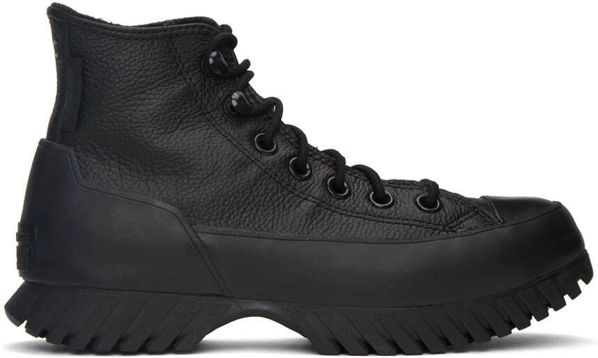 Converse Black Cold Fusion All Star Lugged Winter 2.0 Sneakers - Picture 5