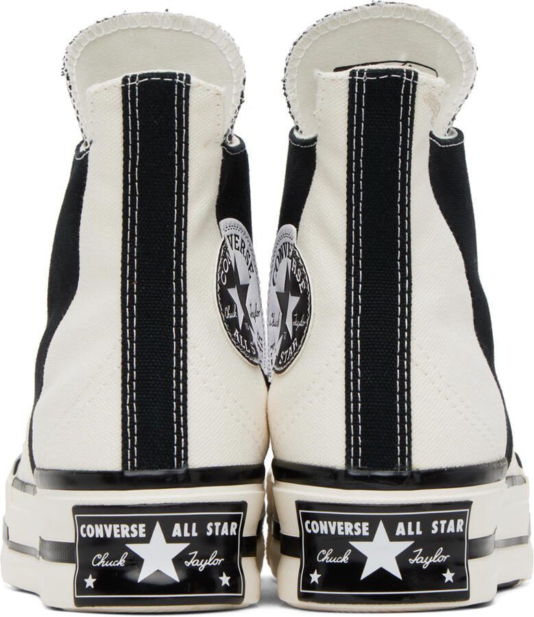 Converse Black  White Chuck 70 Plus Sneakers - Picture 2