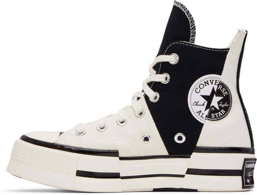 Converse Black  White Chuck 70 Plus Sneakers - Picture 4