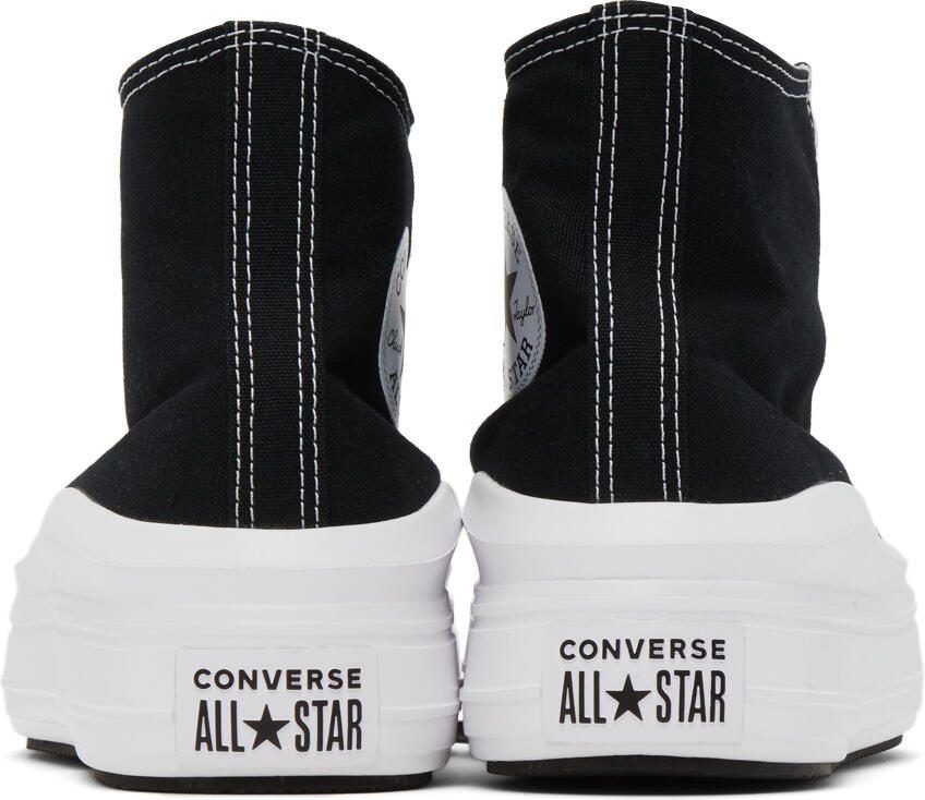 Converse Black  White Chuck Taylor All Star Move High Sneakers