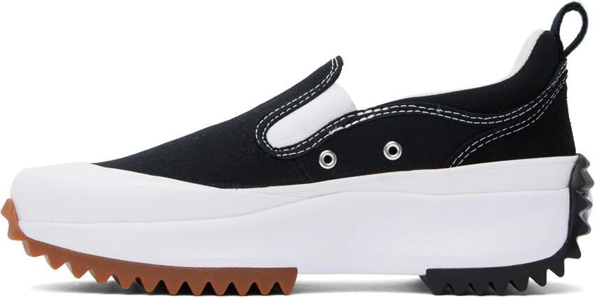 Converse Black  White Run Star Hike Sneakers - Picture 7
