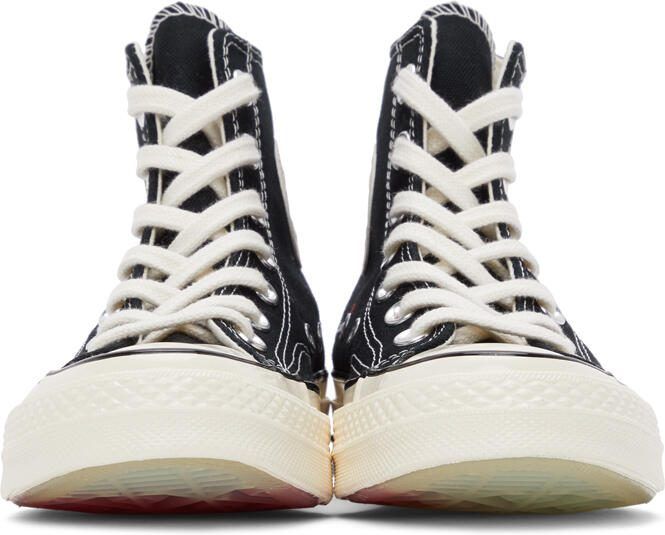 Converse Black 'Love' Chuck 70 High Sneakers - Picture 3