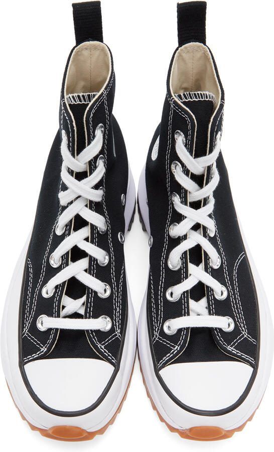 Converse Black Run Star Hike High Top Sneakers - Picture 10