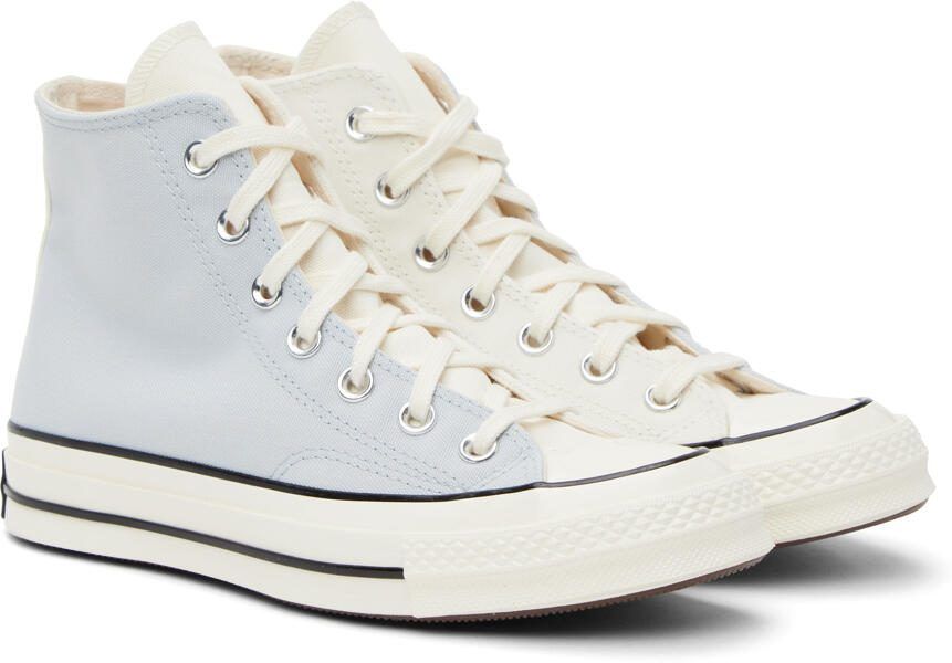Converse Blue  White Chuck 70 Nautical Sneakers - Picture 2
