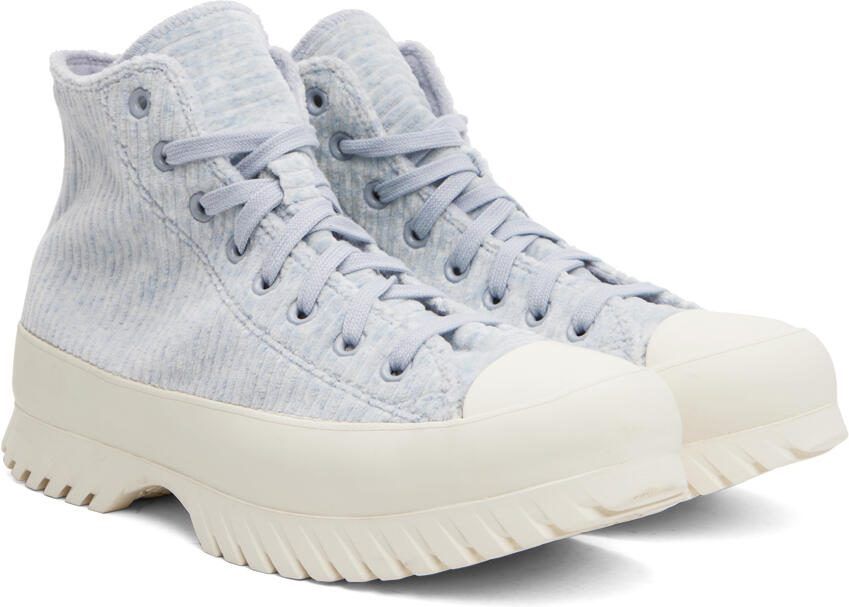 Converse Blue Chuck Taylor All Star Lugged 2.0 High-Top Sneakers - Picture 2